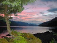 Excursion Inlet sunset